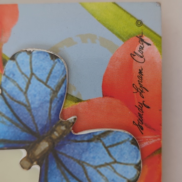 Cypress Home Floral Christian Inscribed Wooden Standing Picture Frame - Picture 6 of 15